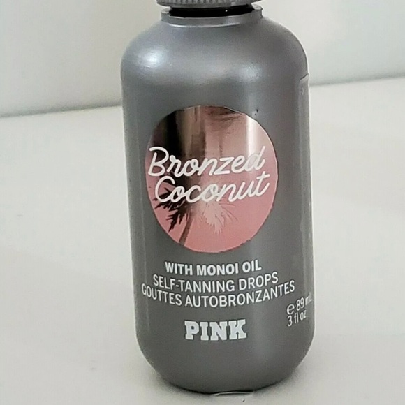 Victoria’s Secret PINK Bronzed Coconut Tanning Drops NEW - Picture 1 of 1